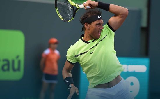 Miami mở rộng 2017: Nadal thắng nhọc trong trận đấu thứ 1000