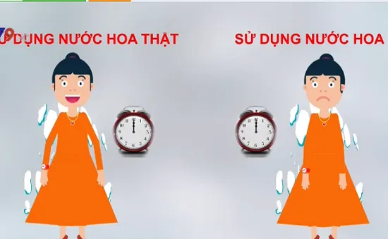 Hàng nghìn ca mắc bệnh da liễu mỗi năm do sử dụng nước hoa giả