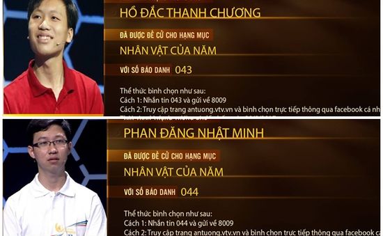 Hai nhà leo núi của Đường lên đỉnh Olympia cạnh tranh tại VTV Awards