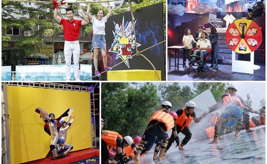 Điểm lại những gameshow vận động siêu hài hước trên sóng VTV