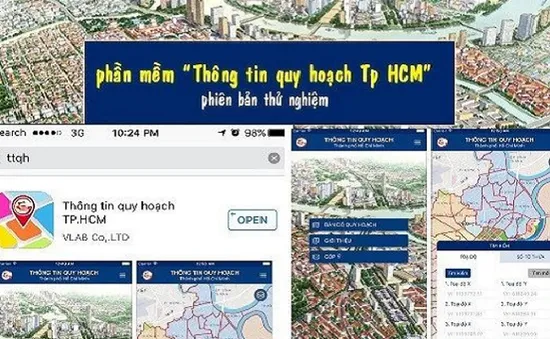 Trải nghiệm lấy thông tin quy hoạch từ phần mềm tại TP.HCM