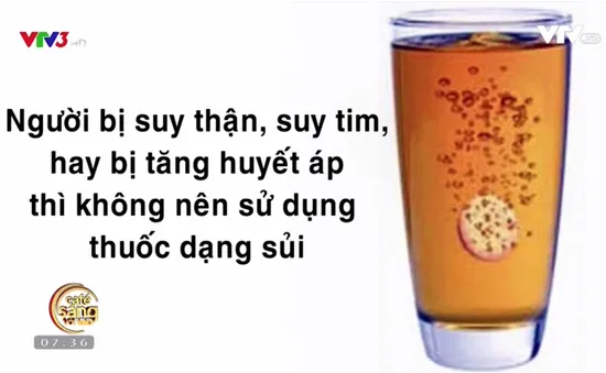 Bạn đã uống thuốc đúng cách chưa?