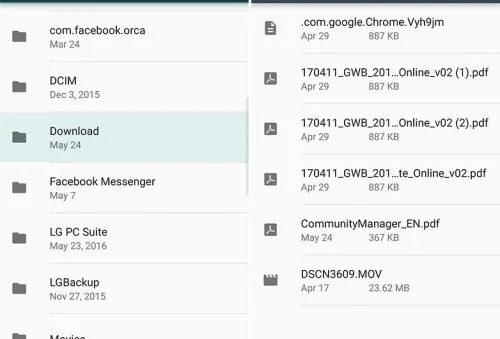 Mẹo hay tìm nhanh những tập tin đã tải về trên thiết bị Android