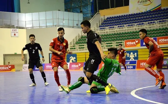 Giải futsal vô địch Đông Nam Á 2017: ĐT Thái Lan khẳng định sức mạnh ứng viên vô địch