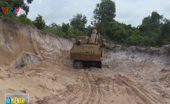 Tràn lan khai thác khoáng sản trái phép ở Phú Quốc, Kiên Giang