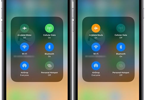 iOS 11 cho phép kết nối Wi-Fi và Bluetooth ngay cả khi ở chế độ máy bay