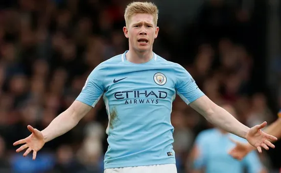 De Bruyne cáu tiết hét vào mặt Leroy Sane