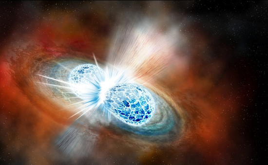 Phát hiện sóng hấp dẫn từ hai sao Neutron sau vụ va chạm