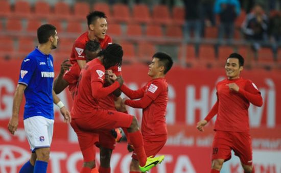 Hải Phòng 2-0 Than Quảng Ninh: Thắng trận thứ 2 liên tiếp, Hải Phòng vươn lên tốp đầu