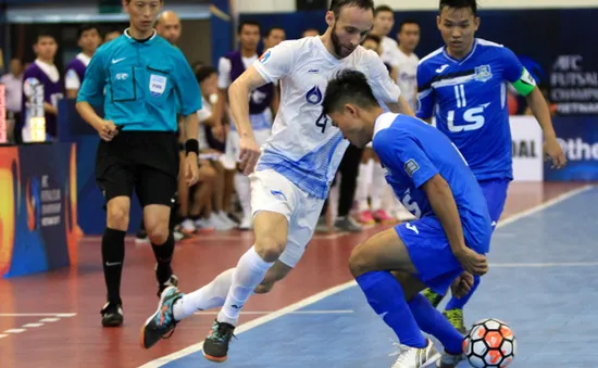 CLB Thái Sơn Nam dừng bước ở bán kết giải futsal các CLB Châu Á 2017