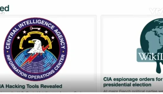 Mỹ điều tra vụ rò rỉ tài liệu mật của CIA