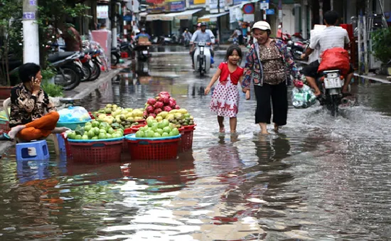 Người dân ĐBSCL đối phó với triều cường rằm tháng 9 Âm lịch