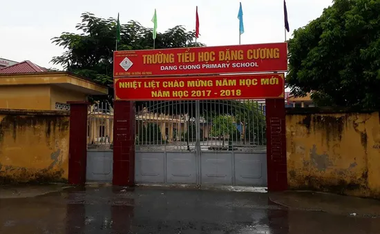 Thanh tra huyện phát hiện trường Tiểu học Đặng Cương có nhiều sai phạm