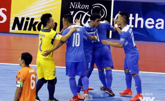 Thái Sơn Nam thất bại tiếc nuối ở trận đầu Giải vô địch futsal các CLB châu Á 2017