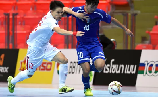 U20 futsal Việt Nam 5-4 U20 futsal Đài Bắc Trung Hoa: Chiến thắng quả cảm