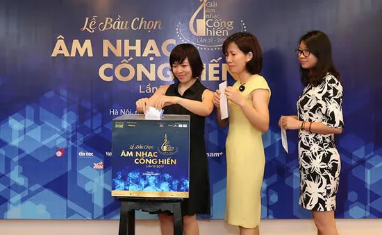 Tổ chức lễ trao Giải Âm nhạc cống hiến 2017 tại TP.HCM