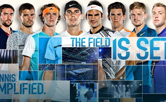 K+ phát sóng độc quyền ATP World Tour Finals 2017