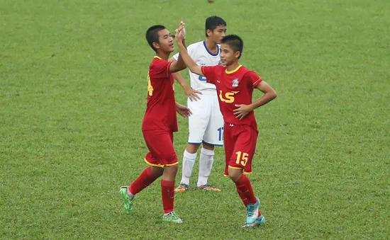 VCK U15 Quốc gia 2017: Viettel và PVF cùng thắng