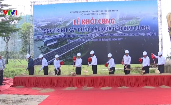 TP.HCM khởi công xây cầu trị giá 500 tỷ qua đảo Kim Cương