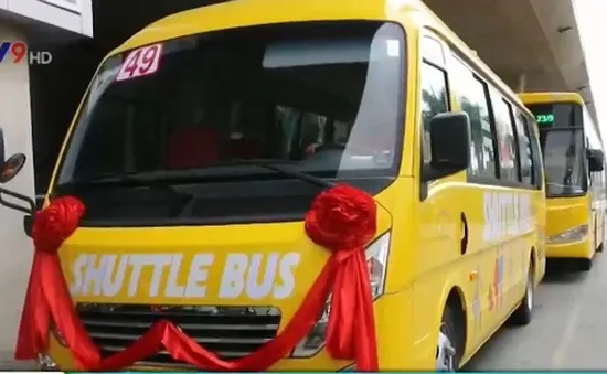 Đầu tư xe bus 5 sao tại sân bay Tân Sơn Nhất