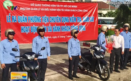 TP.HCM ra mắt đội hình giám sát xe bus