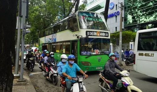 Xe bus 2 tầng tại TP.HCM sẽ ngưng hoạt động