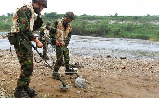 Hàn Quốc, Triều Tiên bắt đầu dỡ bỏ mìn ở khu vực phi quân sự