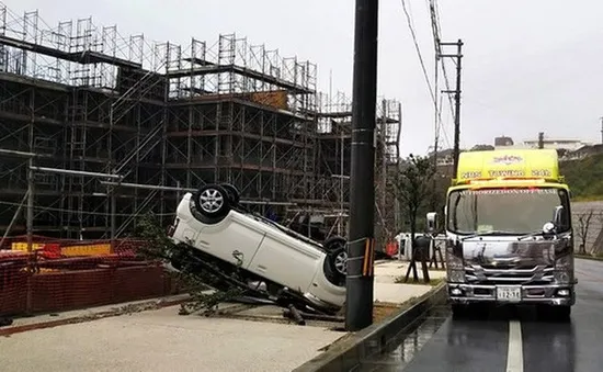 Bão Trami càn quét Nhật Bản: 4 người thiệt mạng và mất tích, 123 người bị thương