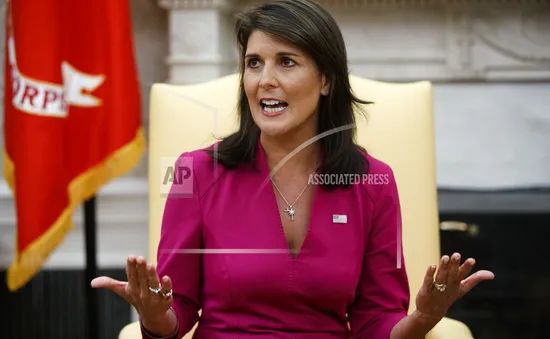 Đại sứ Mỹ tại LHQ Nikki Haley từ chức
