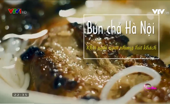 Bún chả kẹp tre Hà Nội: Khói nghi ngút nhưng hút khách