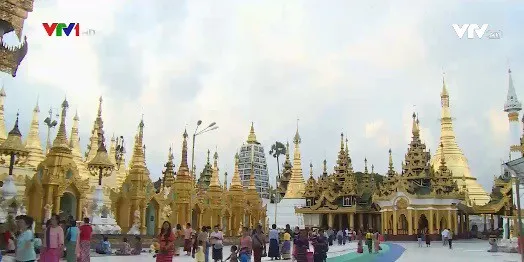 Chùa vàng Shwedagon - Kỳ quan của Myanamar