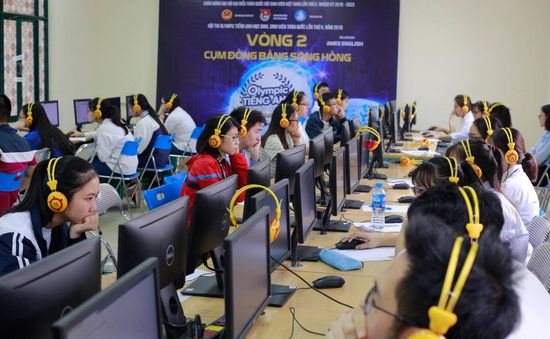 Hào hứng vòng Chung kết Hội thi Olympic tiếng Anh học sinh - sinh viên toàn quốc lần thứ II