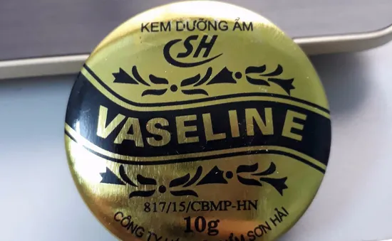 Đình chỉ lưu hành toàn quốc lô Kem dưỡng ẩm VASELINE SH