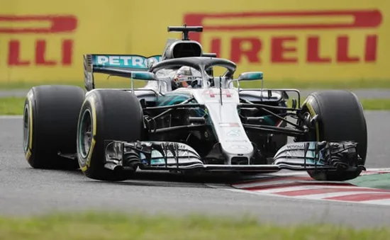 Đua xe F1: Lewis Hamilton giành pole GP Nhật Bản