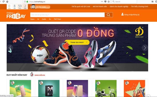 Online Friday 2018 sẽ không lưu thông tin người tiêu dùng