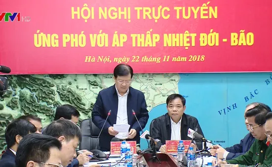 Phó Thủ tướng Trịnh Đình Dũng: “Tuyệt đối không được chủ quan khi ứng phó với bão số 9”