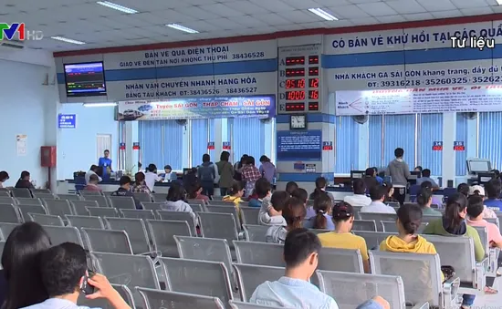 Đường sắt Sài Gòn chạy thêm 32 đoàn tàu dịp Tết Dương lịch 2019