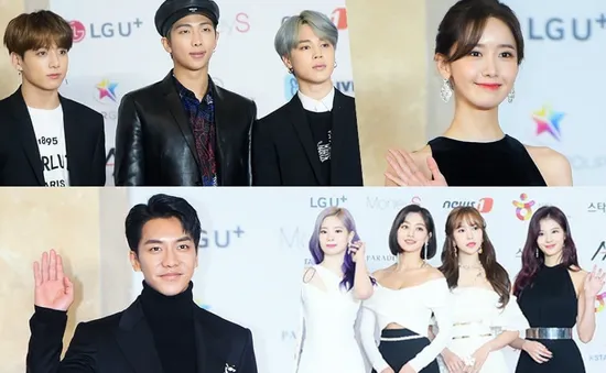 Thảm đỏ Asia Artist Awards 2018: YoonA, IU đẹp khuynh đảo, Suzy quyến rũ vì trang phục hở bạo