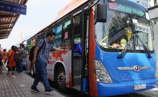 Xe bus chống quấy rối tình dục tại TP.HCM