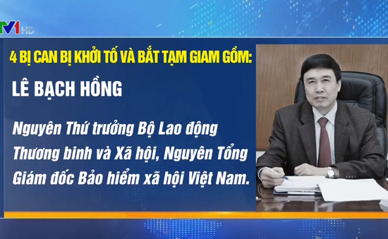 Khởi tố, bắt tạm giam 2 nguyên Tổng Giám đốc Bảo hiểm xã hội Việt Nam