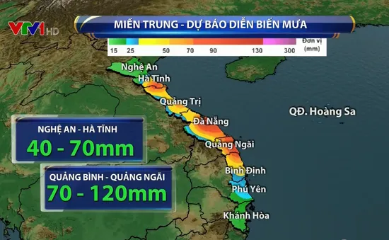 Mưa lớn diện rộng ở Trung Bộ, nguy cơ lũ quét, sạt lở đất