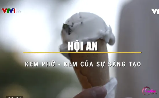 Thưởng thức kem vị phở độc đáo tại Hội An