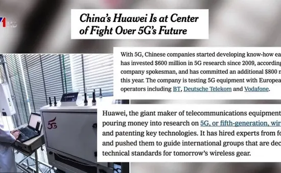 Cuộc đua mang tên 5G giữa Mỹ và Trung Quốc