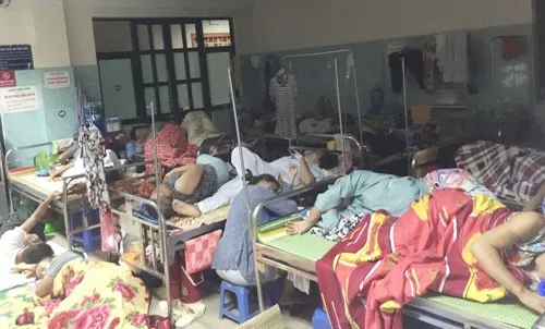 Nằm ghép giường, chỉ thu 30 - 50% phí giường bệnh