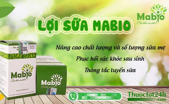 Cẩn trọng với quảng cáo viên uống lợi sữa Mabio