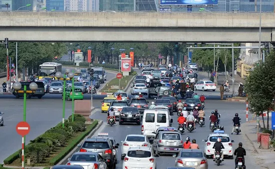 Giao thông tại Hà Nội ổn định trong ngày đầu kỳ nghỉ Tết Dương lịch