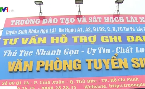 Đại học An ninh lên tiếng về trung tâm dạy lái xe có dấu hiệu giả mạo