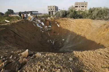 Israel không kích các mục tiêu của Hamas trên Dải Gaza