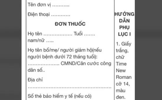 Từ 1/3, cha mẹ mua thuốc cho con phải khai cả số CMND