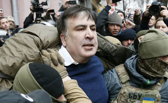 Ukraine cấm cựu Tổng thống Gruzia M. Saakashvili nhập cảnh